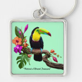 Porte-clés "Palette de la nature" (Devant)