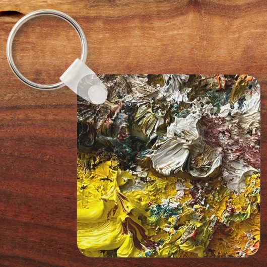 Porte-clés Palette de l'artiste #1 (Recto)