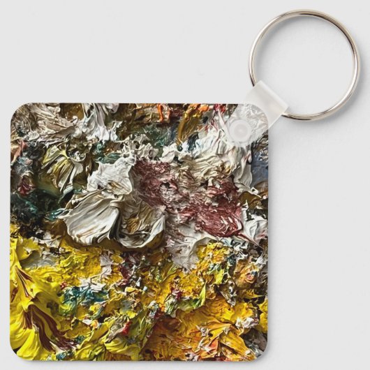 Porte-clés Palette de l'artiste #1 (Dos)