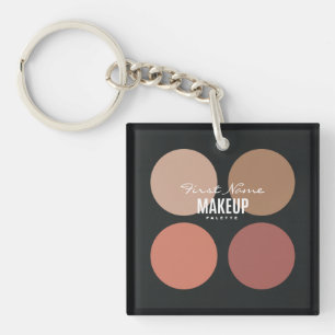 Porte-clés Palette de maquillage personnalisée Sac cadeau