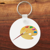 Porte-clés Palette de Peintre (Recto)