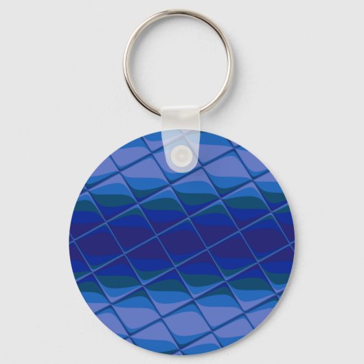 Porte-clés palette indigo (Recto)