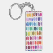 Porte-clés Palette Joyeuse de Couleurs - Été (Devant gauche)