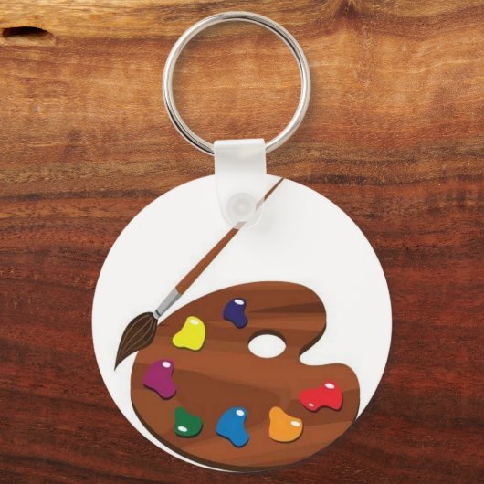 Porte-clés Palette Peinture (Recto)