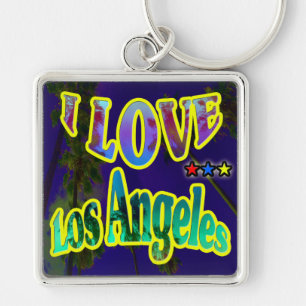 Porte-clés "Palm Sky : I LOVE Los Angeles 4" Porte - clé