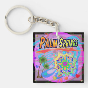 Porte-clés Palm Springs Véritable Porte - clé de progression