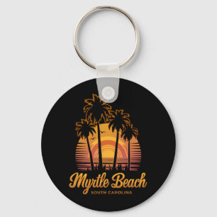 Porte-clés Palm Tree Sunset sud Carolina Myrtle Beach