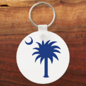 Porte-clés Palmetto de Caroline du Sud (Recto)
