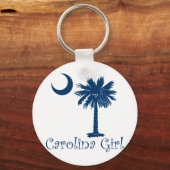 Porte-clés Palmetto fille Carolina Bleue (Recto)