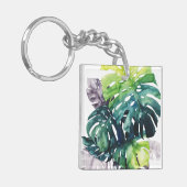Porte-clés Palmiers à crémaillère - Feuille fractionnée (Devant gauche)