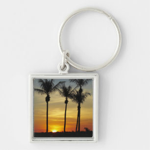Porte-clés Palmiers et coucher de soleil, Mindil Beach