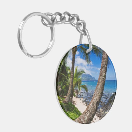 Porte-clés Palmiers Le Long De La Plage D'Hideaways (Devant gauche)