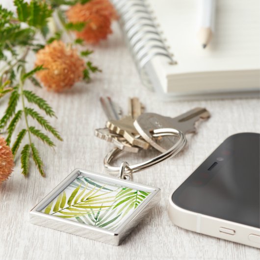 Porte-clés Palmiers ombragés (Côté)