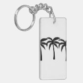 Porte-clés Palmiers tropicaux (Devant gauche)