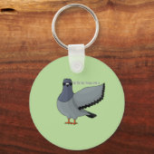 Porte-clés Paloma (Recto)