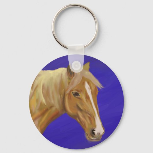 Porte-clés Palomino Horse (Recto)