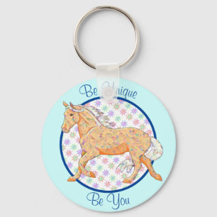 Porte-clés Palomino orange (bleu/violet)
