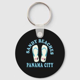 Porte-clés Panama City Vacances Plages De Sable I Heart Flip 