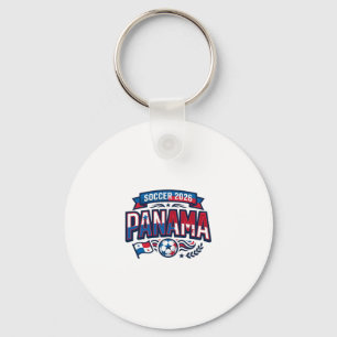 Porte-clés Panama Football 2026 Football Gras Pays Typographi