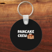 Porte-clés Pancake Crew Funny Pancake Lover Pancake Christmas (Recto)