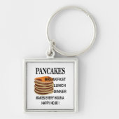 Porte-clés Pancakes Fait Chaque Heure Un Joyeux Pancake De L' (Devant)