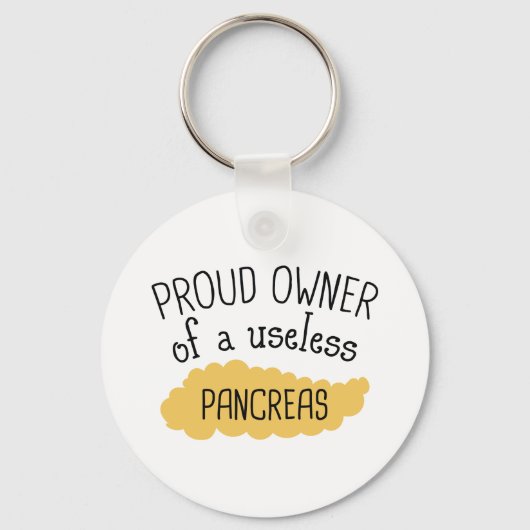Porte-clés Pancréas inutiles (Recto)