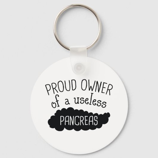 Porte-clés Pancréas inutiles (Recto)