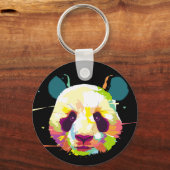 Porte-clés Panda artistique (Recto)