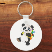 Porte-clés Panda Bear avec sac à dos (Recto)