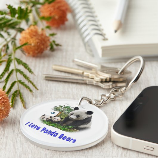 Porte-clés Panda Bears (Devant Droit)