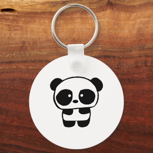 Porte-clés Panda bébé mignonne (Recto)