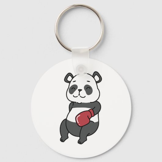 Porte-clés Panda Boxe (Recto)
