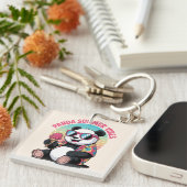 Porte-clés Panda Cool Été Glace Enfant (Devant Droit)