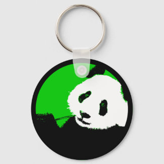 Porte-clés panda. couleur cercle personnalisable.
