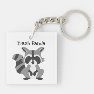 Porte-clés Panda de déchets