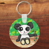 Porte-clés panda de dessin animé mignon (Recto)