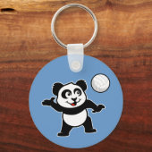 Porte-clés Panda de volley-ball (Recto)
