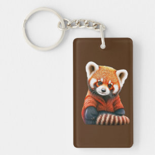 Porte-clés Panda doux