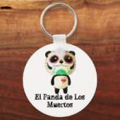 Porte-clés Panda du Jour des morts (Recto)