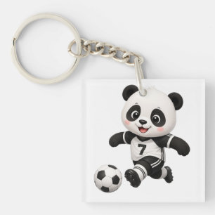 Porte-clés Panda Football