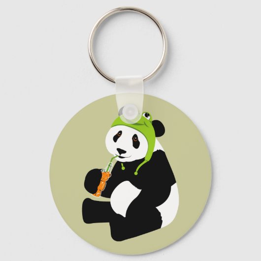 Porte-clés Panda Frog Casquette (Recto)