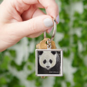 Porte-clés Panda géant en neige (main)