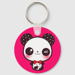 Porte-clés Panda Kawaii