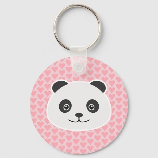 Porte-clés Panda love (Recto)