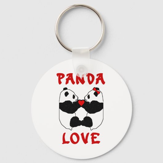Porte-clés Panda Love (Recto)