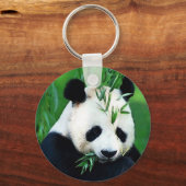 Porte-clés Panda Manger Feuille Porte - clés (Recto)