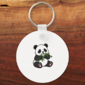 Porte-Clés Panda Mignon – Design Animal Cute et Te (Recto)