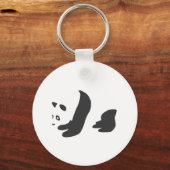 Porte-clés Panda (noir) (Recto)