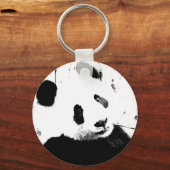 Porte-clés Panda noir et blanc (Recto)