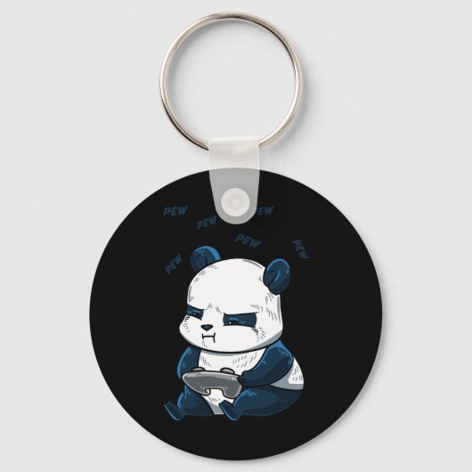 Porte-clés Panda Pew Cute Hob (Recto)